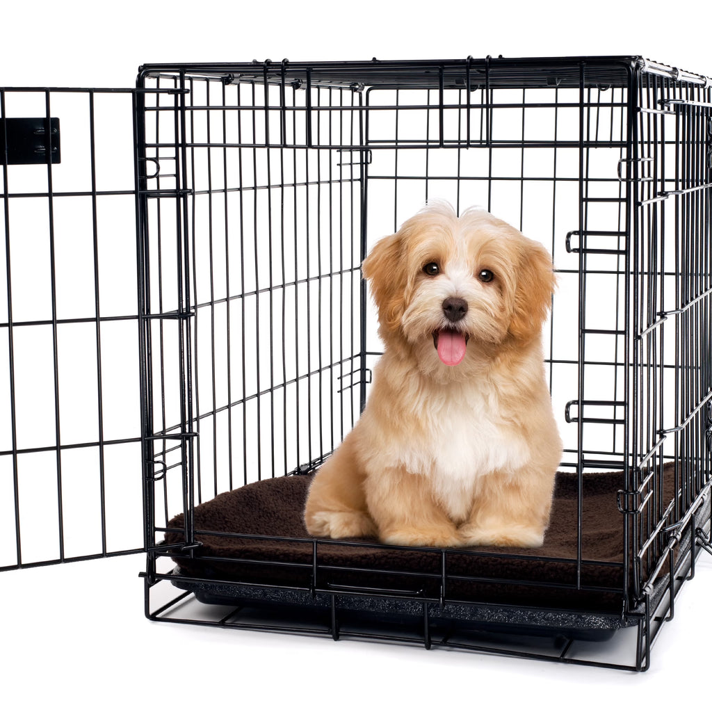 Thermal Pet Crate Pad, Brown, 36"L X 24"W