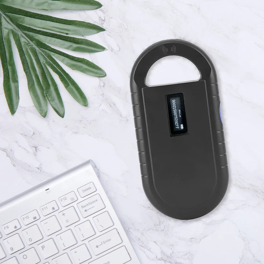 Pet Microchip Scanner 134.2Khz 125Khz Micro Chip Reader Scanner Animal Tag Scanner for ISO 11784/11785 FDX-B and ID64 RFID EMID