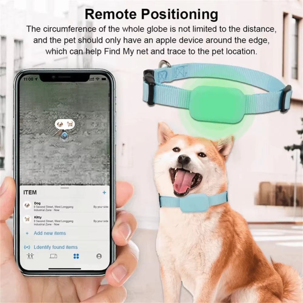 New Waterproof Pet GPS Tracker Collar Lost Pet Recovery Anti-Lost Dog Cat Locator IOS Android Compatible Pet Tracking