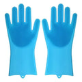 Magic Silicone Dishwashing Gloves, Multifunctional Kitchen Cleaning Scrubber Gloves for Household Use