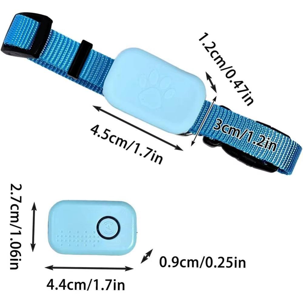 New Waterproof Pet GPS Tracker Collar Lost Pet Recovery Anti-Lost Dog Cat Locator IOS Android Compatible Pet Tracking