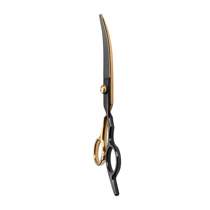 6.5 Inch Pet Grooming Scissors Kit Cat Hair Thinning Shear Pet Scissors Set Blackgold Dog Scissors